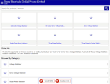 Tablet Screenshot of destastabilizer.com